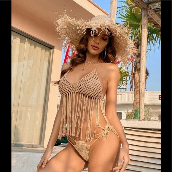 Sexy Crochet fringe bikini - Picture 3 of 6